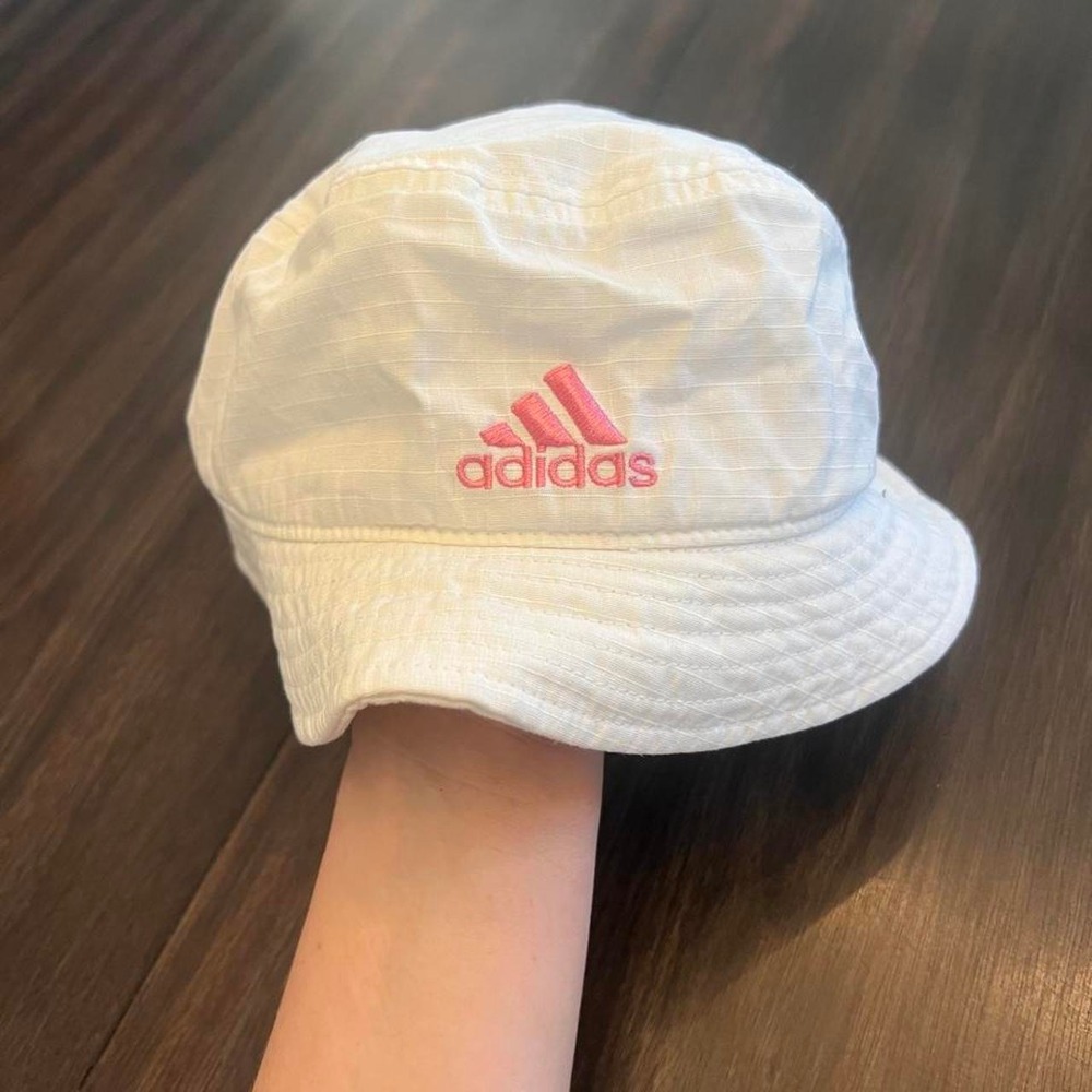 Adidas White Bucket Hat